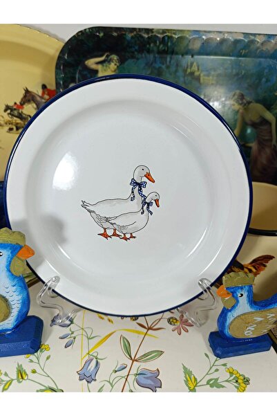 Home KAZLI ÖRDEKLİ EMAYE TABAK