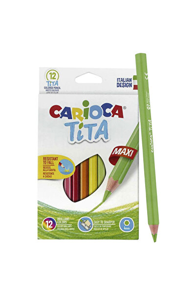 OEM Ξυλομπογιά Carioca Jumbo σετ=12χρωματα Carioca 42789