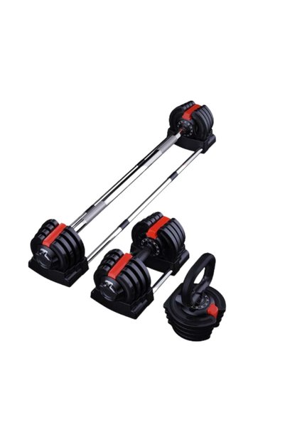 Eom Ganteră reglabilă, Kettlebell și Bară