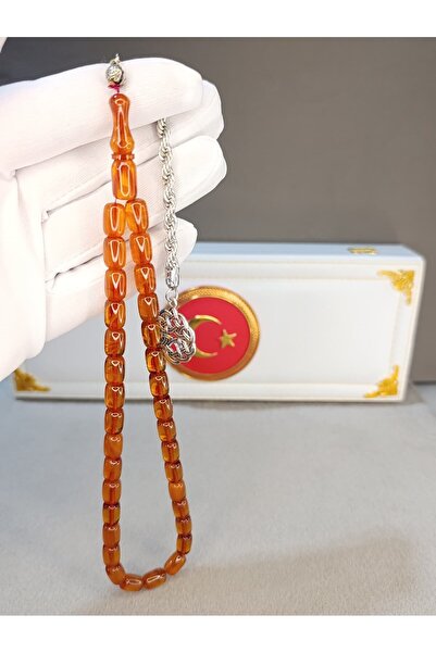 HALİL KOÇAK Fire Amber Prayers Beads Handcrafted by Master Artisans