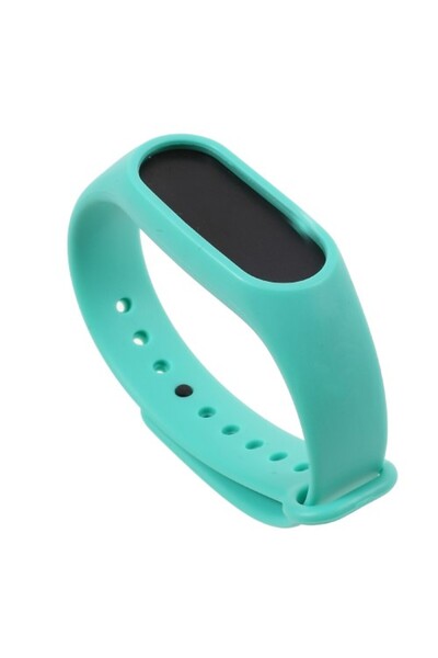 OEM Λουράκι σιλικόνης TPU για Xiaomi Mi Band 2 - Πράσινο