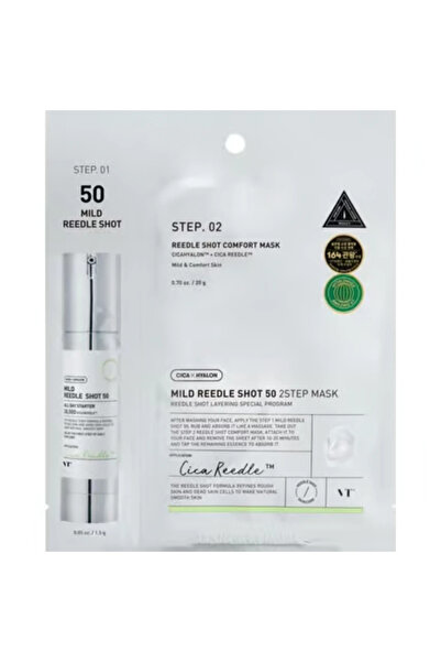 VT COSMETICS Mild Reedle Shot 50 2-Step Mask - 1pc