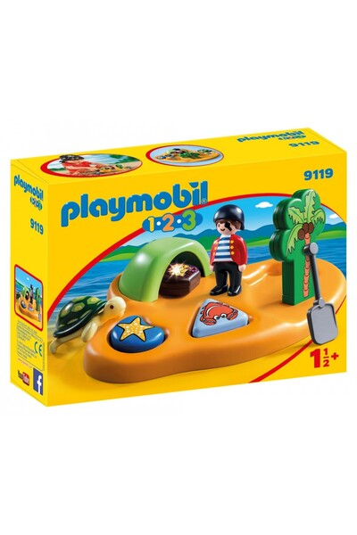 Playmobil Πειρατικό νησί 1.2.3 - 9119