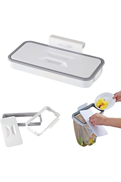 Generic Kitchen Garbage Bag Hanger, Kitchen Cupboard Hanging Trash Bag Holder...