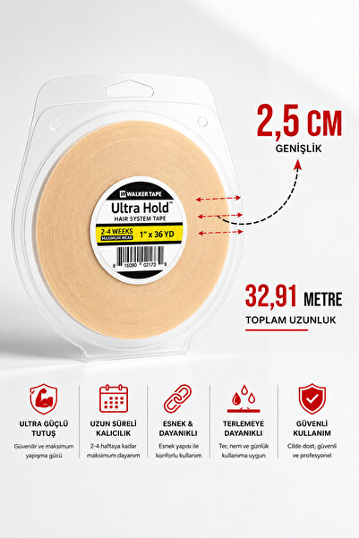 Fenomen Peruk Walker Tape - Ultra Hold ™   Roll Tape - Protez Hair Tape Roll ...