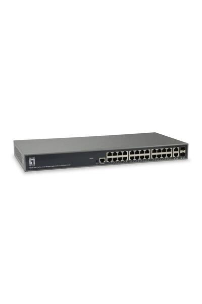 LEVEL ONE LevelOne GEL-2681 26-Port Gigabit Switch (Black)
