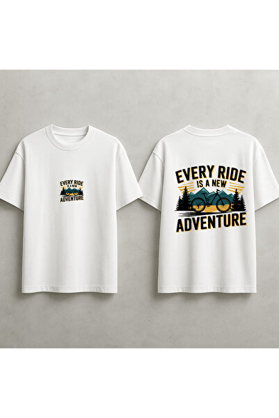 MAGORS Cycling T-Shirt, Sports, Motivational Back Printed Oversize Premium Un...