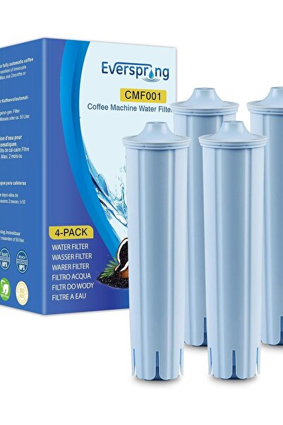 OEM Filtru de cafea EVERSPRING - Certificat TÜV Süd, 4 bucăți, Jura 71 PO ZWR...