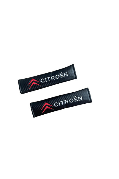 OEM Μαξιλαράκια Ζώνης Carbon CITROEN Σετ Χρώμα Μαύρο - ΟΕΜ