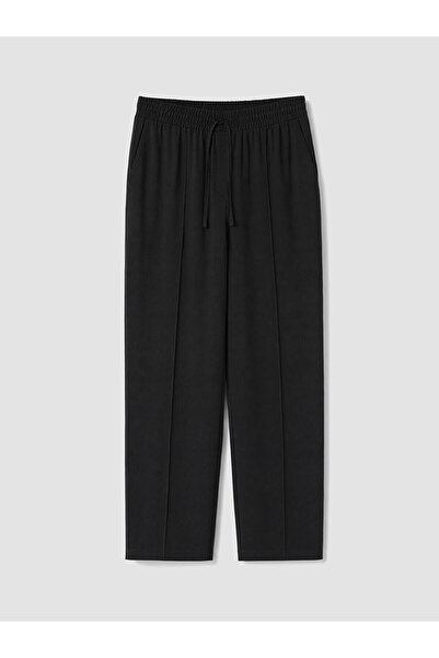 LC Waikiki Nevavm Women's Plus Size Elastic Waist Pants with Difference