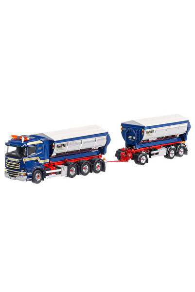 TEKNO Sigilat- Scania R-Streamline 2009 Camion cu 3 Axe si Remorca cu 2 Axe A...