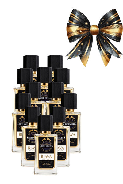 RIAVA PERFUME 12 قطعة من عطر في آي بي ريتش نايت جولد 100 مل