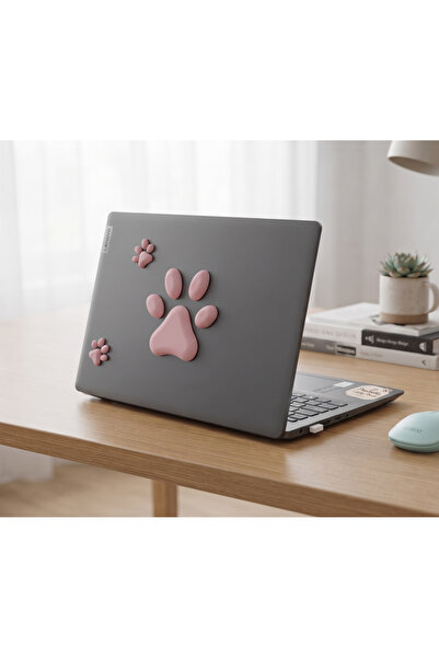LUBIKO STUDIO 3D Pembe Pati Dekoratif Duvar ve Ayna Sticker Seti - 15 Parçalı...