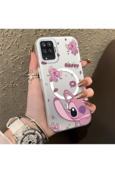 quırkshıeld Samsung Galaxy A12/M12 Uyumlu yüksek kaliteli Tatlı karikatür fig...