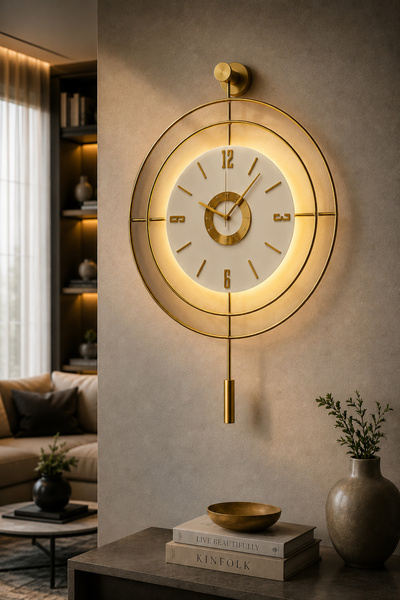 SEVİNÇ KONSEPT LED'li GOLD Hedef Kristal Nano ABS (BÜYÜK BOY 50 X 75 Cm), Mod...