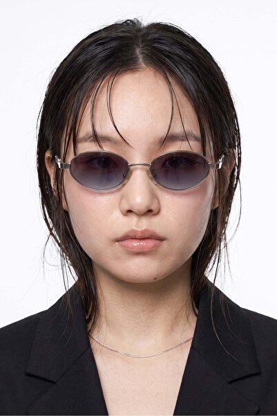 Bilge Karga Dorian Silver Black Gradient Sunglasses
