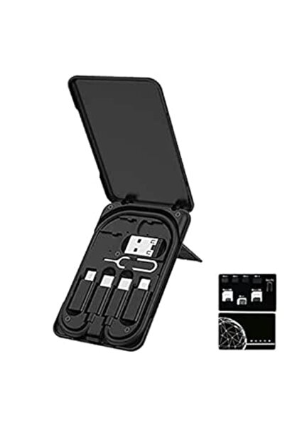 GENERAL Multi Cable Kit Charging Cable Converter Adapter USB Type-C/IOS/Micro...