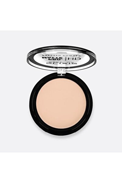 Elixir Make-Up PRO. MATTE Pressed Powder HD – #204 (Latte Coffee)