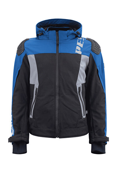 Pes Holding Geacă Moto Softshell PES 4Seasons – Impermeabilă, cu Protecții Le...