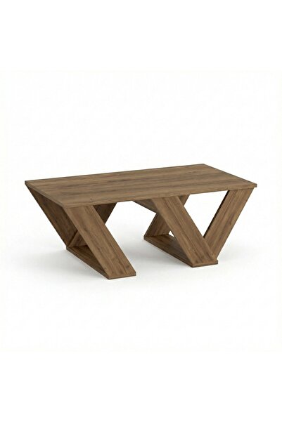 Mourah Home Pipra Modern Rectangle Coffee Table 40x110x 60CM (Brown) M.SH.13142.10
