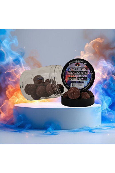 Aqua Boilies Soluble Hook 24MM Tiger Power 150GR