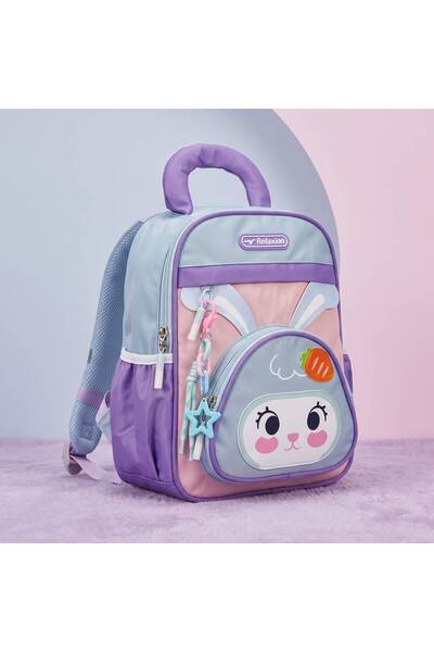 Relaxion Waterproof Fabric Backpack with Back and Shoulder Support for Kinder...