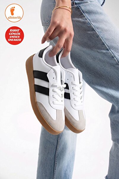 AlbiShoes حذاء رياضي للجنسين، خفيف الوزن، مريح، نعل ناعم، حذاء رياضي يومي للم...