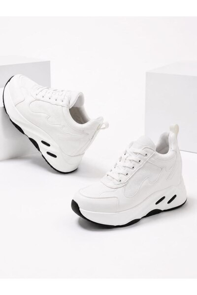 Leyna Women's Wedge-Heeled Sneakers [10] cm