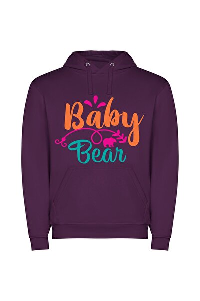 iLovePrints Whimsical Illustrator Trademark: Baby Bear Safari Φούτερ με κουκο...