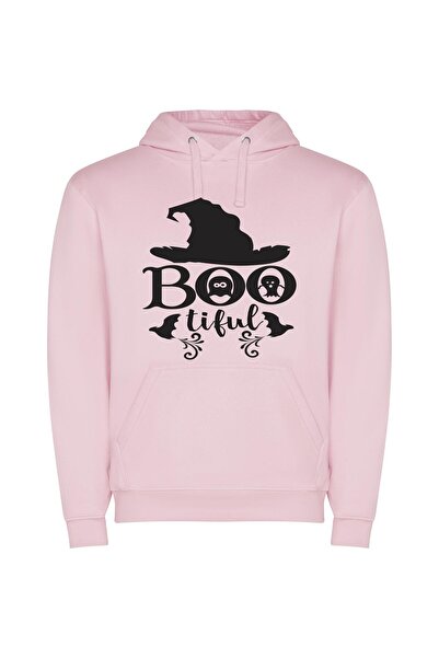 iLovePrints Charming Contrasting Elegance Φούτερ με κουκούλα σε χρώμα Ροζ