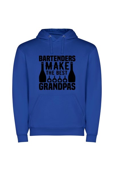 iLovePrints Grandfatherly Bar Magic Φούτερ με κουκούλα σε χρώμα Μπλε