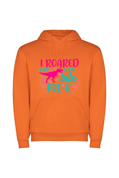 iLovePrints Roaring Pre-K: Inspired Designs Φούτερ με κουκούλα σε χρώμα Πορτο...