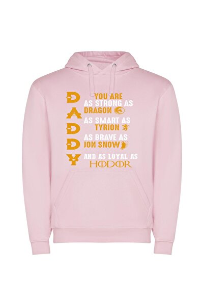 iLovePrints Dragon Daddies: Game of Thrones Tribute Φούτερ με κουκούλα σε χρώ...
