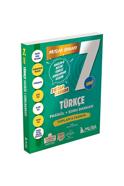 Muba Yayınları FSK7002 MB 7.Sınıf Türkçe Fasikül + Soru Bankası