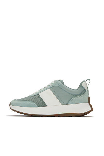 Fitflop Women's F-Mode Flow Fabric/Suede Sneakers