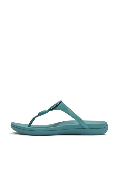Fitflop Women's Solay Glossy-Disc Toe-Post Sandals