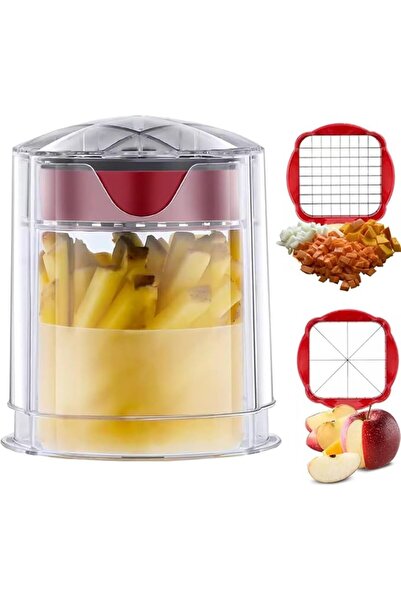 TERRIFI Premium Multi-Function Fruit and Vegetable Slicer – Versatile Dicer, ...