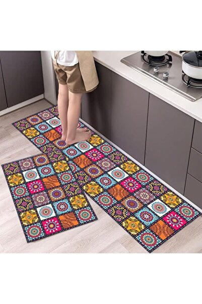Arabest Kitchen Floor Mats, 2pcs Waterproof Non-slip Anti Fatigue Kitchen Rug...
