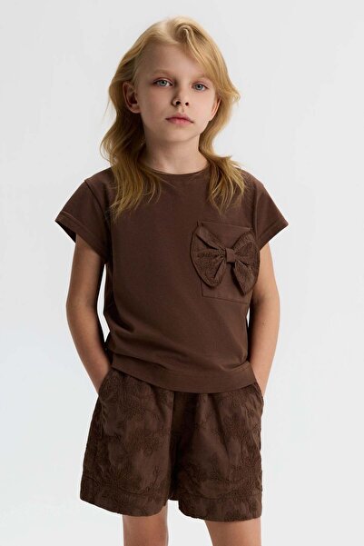 nk kids N&K 51531-شورت ماكارون 4/8 بني
