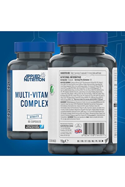 applied nutrition Multivitamin COMPLEX 90 Kapsül