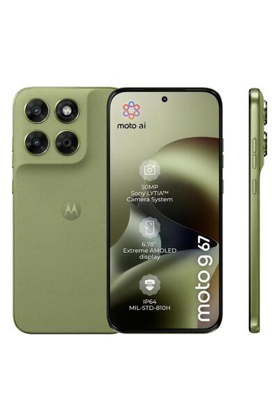 Motorola Moto G67 5G Smartphone, 4GB/256GB, 6.78" AMOLED, Dimensity 6300