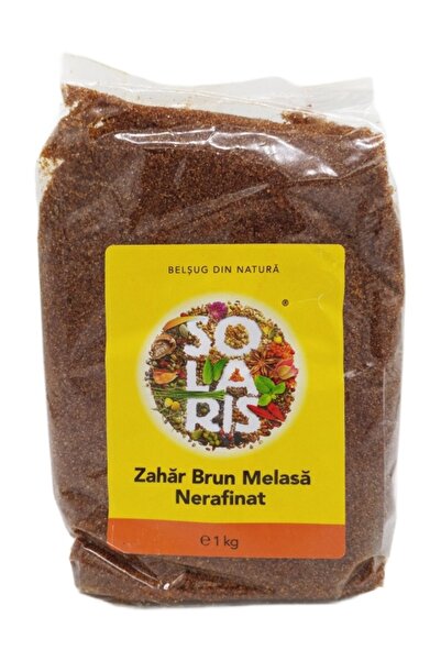 Solaris Plant Zahar brun din Melasa nerafinata de trestie, fara aditivi sau c...