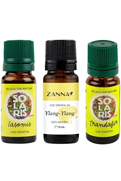 Seva Plant Kit 3 uleiuri esentiale "Trio for Love" ylang ylang, iasomie, tran...