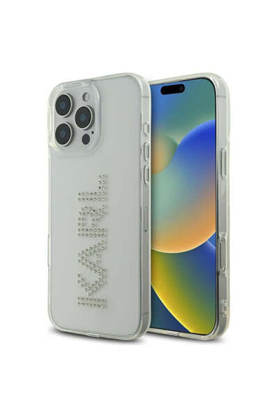 Karl Lagerfeld Husă pentru iPhone 16 Pro, IML Rhinestones (KLHCP16LHKLSTDCT),...