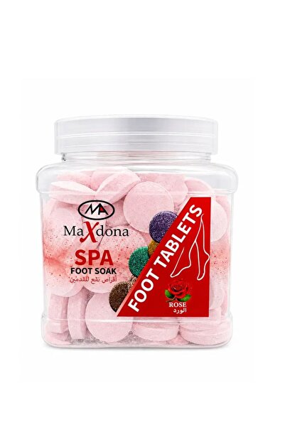 MAXDONA | أقراص نقع القدمين بالورد 105 قرص من ماكسدونا | Foot Soak Tablets
