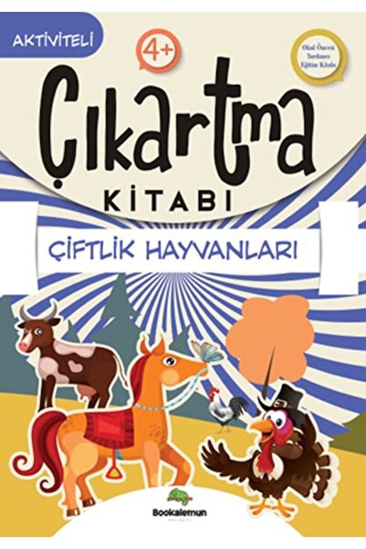 bookalemun yayınevi حيوانات المزرعة – كتاب الملصقات