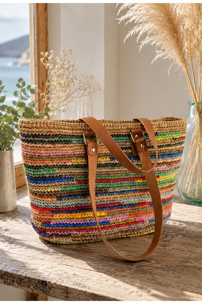ARTTMACRAME Hand Knitted Women's Bag