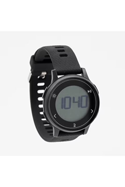 Decathlon Kronometreli Koşu Saati - Siyah - W500S