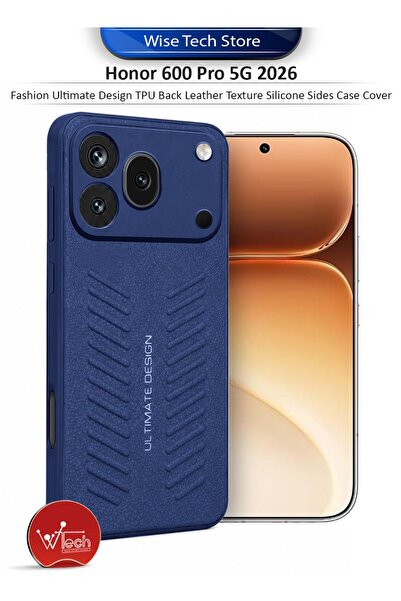 Wtech Honor 600 Pro 5G 2026 Fashion Ultimate Design TPU Back Leather Texture ...