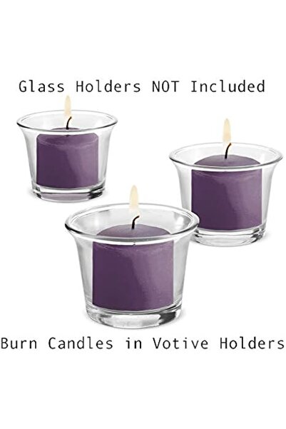 Candle شموع كاريزما بالجملة، 72 قطعة برائحة السترونيلا - لون أصفر، مدة احتراق...